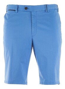 Hiltl Perena Supima Satin Bermuda Midden Blauw