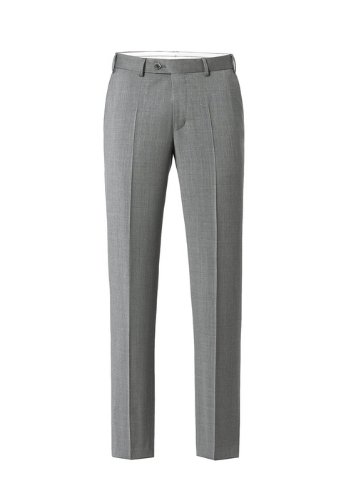 Hiltl Piacenza B-Dynamic Super 110 Virgin Wool Broek Licht Grijs