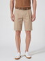 Hiltl Primino-U Cotton Linen Twill Comfort Stretch Bermuda Light Beige