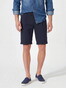 Hiltl Primino-U Cotton Linnen Twill Comfort Stretch Bermuda Donker Blauw