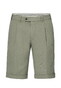 Hiltl Primino-U Cotton Linnen Twill Comfort Stretch Bermuda Khaki
