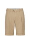 Hiltl Primino-U Cotton Linnen Twill Comfort Stretch Bermuda Licht Beige