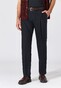 Hiltl Primo Carded Flanel Broek Donker Blauw Melange