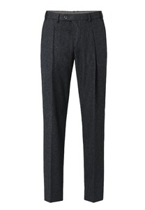 Hiltl Primo Carded Flanel Broek Donker Grijs
