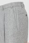Hiltl Primo Carded Flanel Broek Licht Grijs