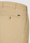 Hiltl Primo Chino 365 Luxurious Fine Satin Structure Broek Zand