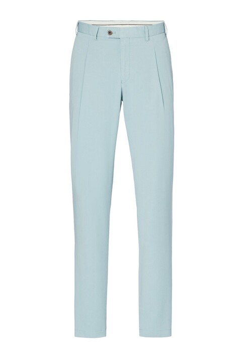 Hiltl Primo Cooling Effect Cotton Material Mix Broek Licht Blauw