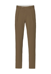 Hiltl Primo Cooling Effect Cotton Material Mix Broek Licht Bruin