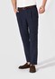 Hiltl Primo Cooling Effect Linnen Délavé Broek Donker Blauw