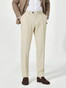 Hiltl Primo Cooling Effect Linnen Délavé Broek Licht Beige
