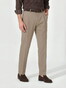 Hiltl Primo Cotton Essential Chino Comfort Stretch Diamond Finish Broek Licht Bruin