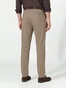 Hiltl Primo Cotton Essential Chino Comfort Stretch Diamond Finish Broek Licht Bruin