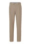 Hiltl Primo Cotton Essential Chino Comfort Stretch Diamond Finish Broek Licht Bruin
