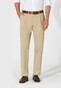 Hiltl Primo Cotton Essential Chino Comfort Stretch Diamond Finish Broek Zand