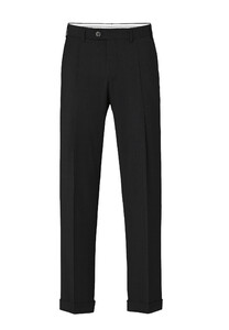 Hiltl Primo-U B-Dynamic Super 110's Virgin Wool Broek Zwart