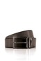 Hiltl Reversible Duo Color Leather Uni Fine Structure Riem Cognac-Zwart