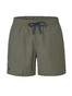 Hiltl Solid Color Lightweight Quick Dry Swim Short Khaki