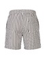 Hiltl Striped Lightweight Quick Dry Swim Short Brown-White
