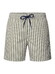 Hiltl Striped Lightweight Quick Dry Swim Short Olive-White
