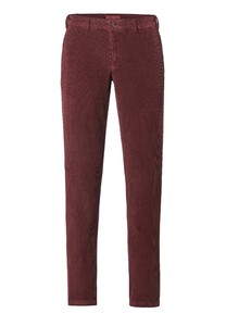 Hiltl Tamo Casual Corduroy Corduroy Broek Burgundy Red