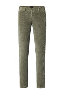 Hiltl Tamo Casual Corduroy Corduroy Broek Donker Groen
