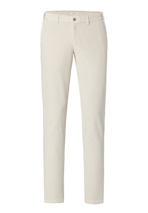 Hiltl Tamo Casual Corduroy Corduroy Broek Licht Beige