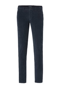 Hiltl Tamo Casual Corduroy Corduroy Broek Marine