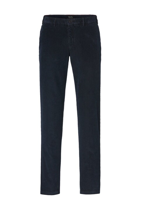 Hiltl Tamo Velvet Fine Corduroy Corduroy Trouser Navy