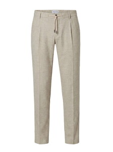 Hiltl Tani Drawstring Active Wool Washable Performance Stretch Pants Beige