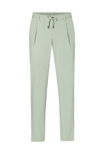 Hiltl Tani Uni Color Drawstring Light Poplin Pants Light Green