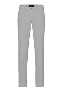 Hiltl Taura Essential Chino Comfort Stretch Diamond Finish Broek Licht Grijs