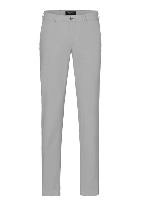 Hiltl Taura Essential Chino Comfort Stretch Diamond Finish Broek Licht Grijs