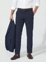 Hiltl Taura Essential Chino Comfort Stretch Diamond Finish Broek Navy