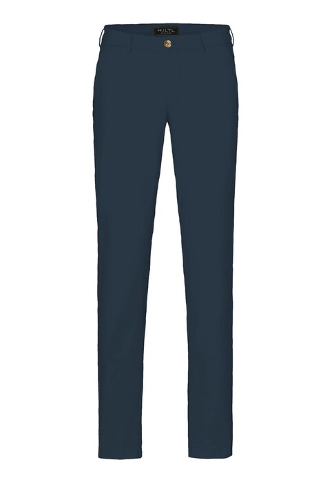 Hiltl Taura Essential Chino Comfort Stretch Diamond Finish Pants Navy