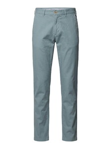Hiltl Taura Light Poplin Comfort Stretch Broek Licht Blauw