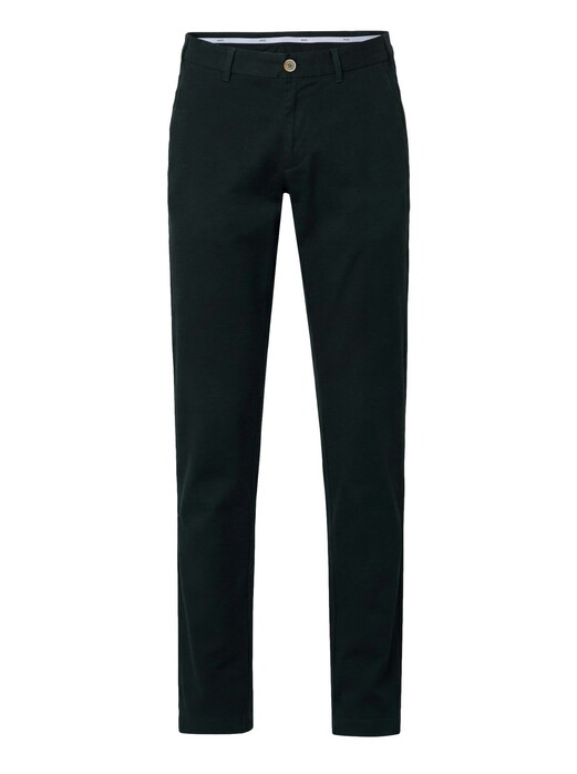 Hiltl Taura Light Poplin Comfort Stretch Broek Navy