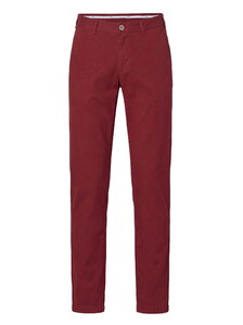 Hiltl Taura Light Poplin Comfort Stretch Broek Rood