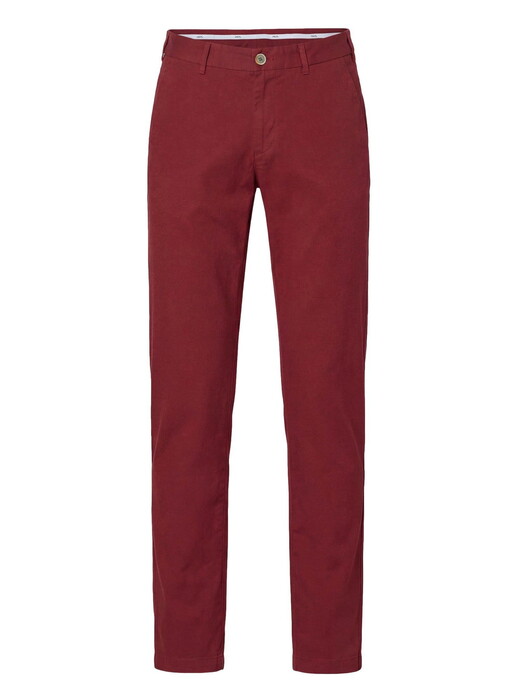 Hiltl Taura Light Poplin Comfort Stretch Pants Red