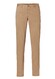 Hiltl Tavi Casual Gabardine Subtle Fade-Out Look Broek Licht Bruin