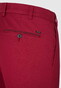 Hiltl Teaker S Luxury True Supima Cotton Comfort Stretch Broek Rood