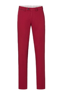 Hiltl Teaker S Luxury True Supima Cotton Comfort Stretch Pants Red