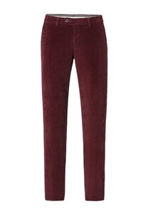 Hiltl Tilo I Genua Corduroy Corduroy Broek Burgundy Red