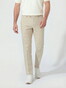 Hiltl Tilo I Light Glen Plaid Yarn Dyed Comfort Stretch Broek Beige