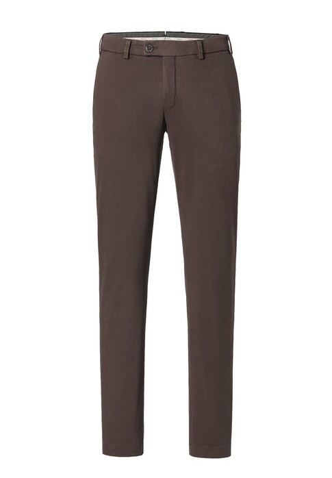 Hiltl Tilo I Supima Satin Broek Donker Bruin