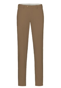 Hiltl Tilo I Ultralight Air Weight Supima Cotton Broek Licht Bruin