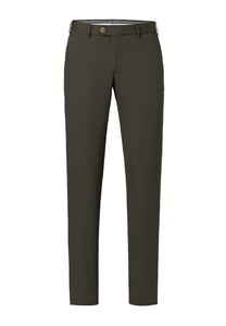 Hiltl Tourist 2.0 Cotton Uni Pants Dark Brown Melange