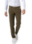 Hiltl Trento Twill Cotton Stretch Broek Donker Groen