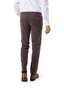 Hiltl Trento Twill Cotton Stretch Pants Greybrown