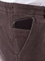 Hiltl Trento Twill Cotton Stretch Pants Greybrown