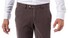 Hiltl Trento Twill Cotton Stretch Pants Greybrown